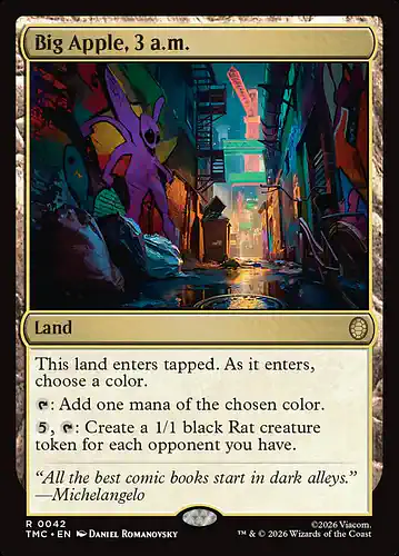 Big Apple, 3 a.m. - tmc Spoiler