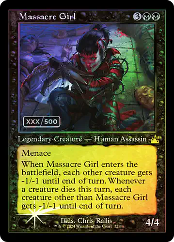 Massacre Girl - rvr Spoiler