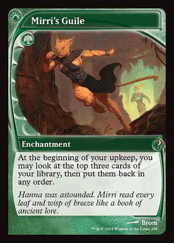Mirri's Guile - mb2 Spoiler
