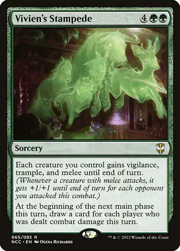 Vivien's Stampede - ncc Spoiler