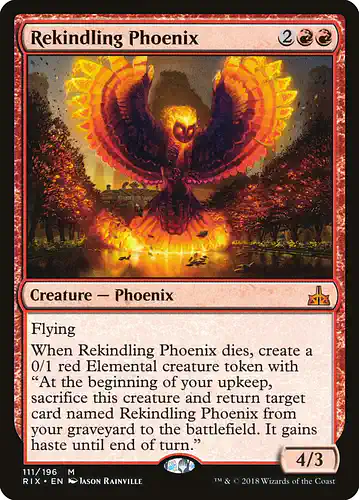 Rekindling Phoenix - rix Spoiler