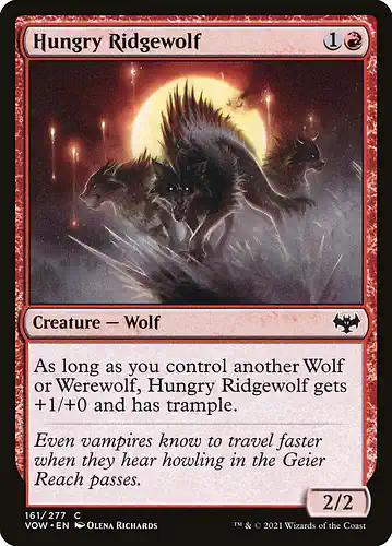 Hungry Ridgewolf - vow Spoiler