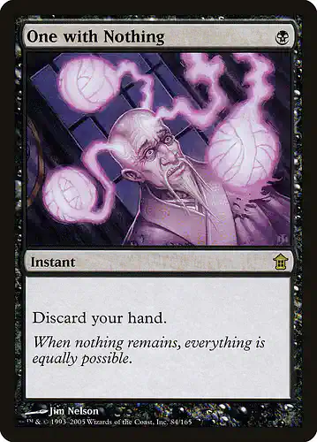 One with Nothing - sok Spoiler