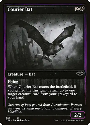 Courier Bat - dbl Spoiler