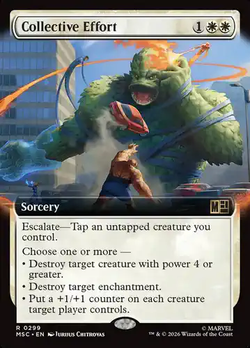 Collective Effort - msc Spoiler