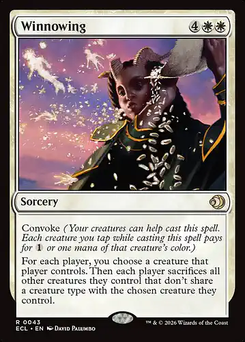 Winnowing - ecl Spoiler
