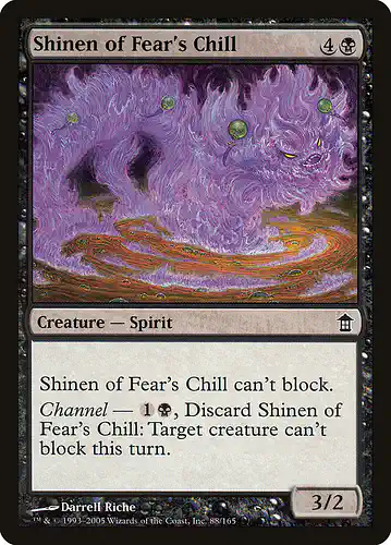 Shinen of Fear's Chill - sok Spoiler