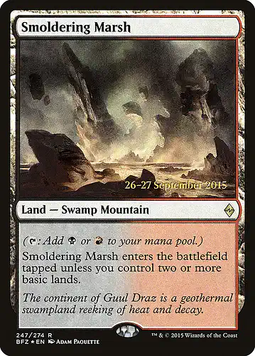 Smoldering Marsh - bfz Spoiler