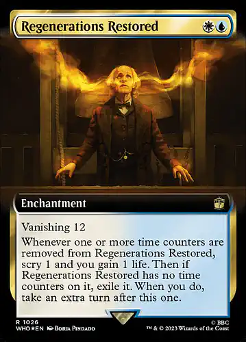 Regenerations Restored - who Spoiler