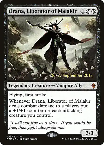 Drana, Liberator of Malakir - bfz Spoiler