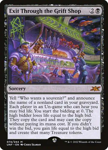 Exit Through the Grift Shop - unf Spoiler