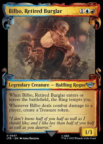 Bilbo, Retired Burglar - ltr Spoiler