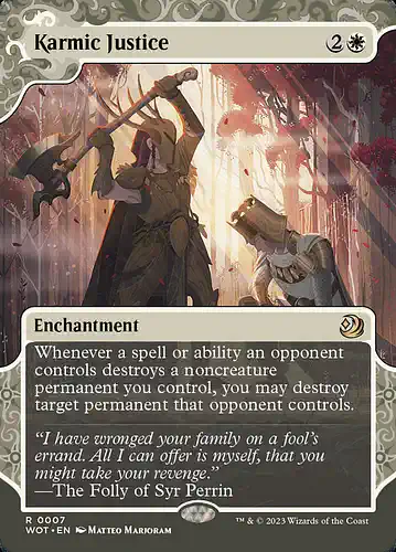 Karmic Justice - wot Spoiler