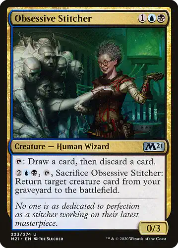 Obsessive Stitcher - m21 Spoiler