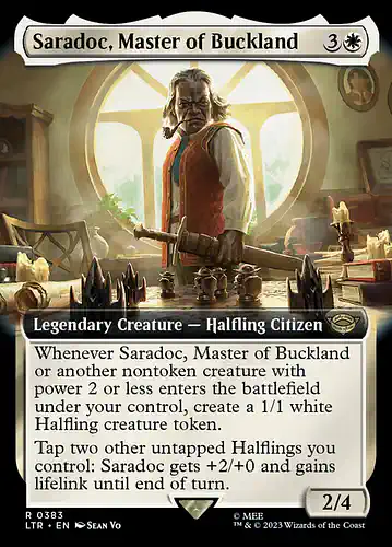 Saradoc, Master of Buckland - ltr Spoiler