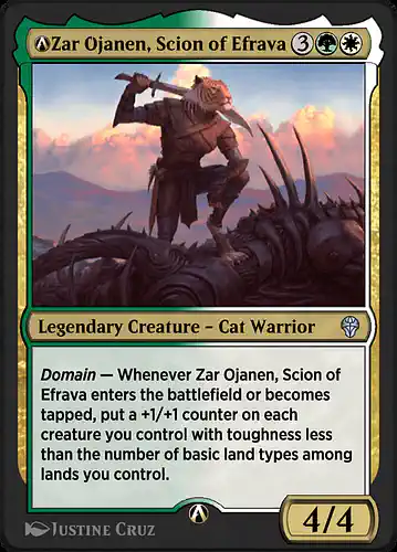 A-Zar Ojanen, Scion of Efrava - dmu Spoiler