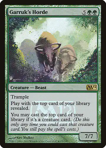 Garruk's Horde - m12 Spoiler