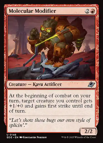 Molecular Modifier - eoe Spoiler