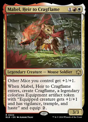 Mabel, Heir to Cragflame - blb Spoiler