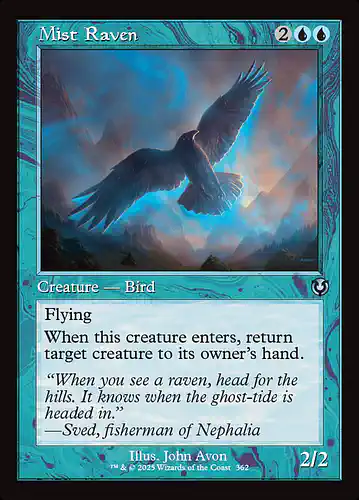 Mist Raven - inr Spoiler