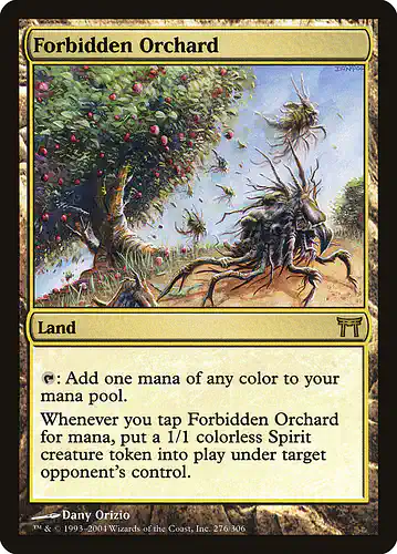 Forbidden Orchard - chk Spoiler