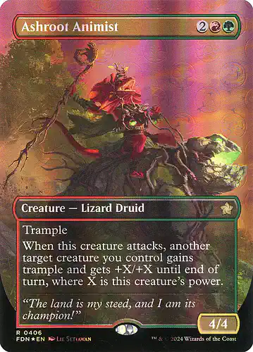 Ashroot Animist - fdn Spoiler