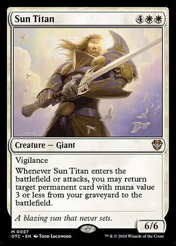 Sun Titan - otc Spoiler