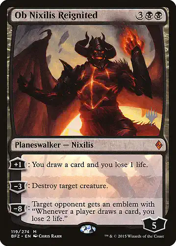 Ob Nixilis Reignited - bfz Spoiler