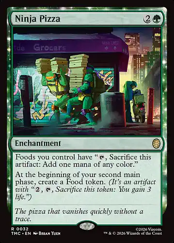 Ninja Pizza - tmc Spoiler
