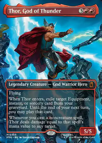 Thor, God of Thunder - msh Spoiler