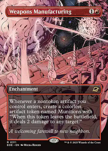 Weapons Manufacturing - eoe Spoiler
