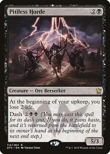 Pitiless Horde - dtk Spoiler