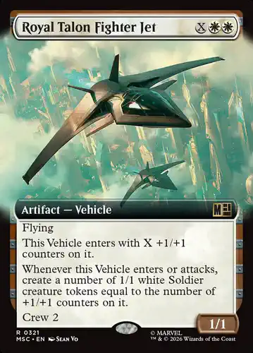Royal Talon Fighter Jet - msc Spoiler