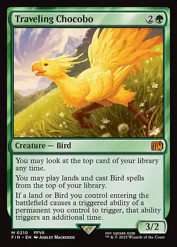 Traveling Chocobo - fin Spoiler