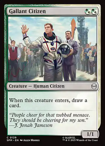 Gallant Citizen - spm Spoiler