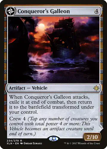 Conqueror's Galleon - xln Spoiler
