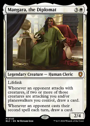Mangara, the Diplomat - blc Spoiler