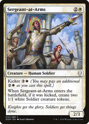 Sergeant-at-Arms - dom Spoiler