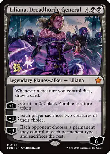Liliana, Dreadhorde General - fdn Spoiler