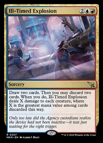 Ill-Timed Explosion - mkm Spoiler