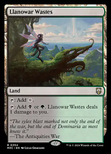 Llanowar Wastes - m3c Spoiler