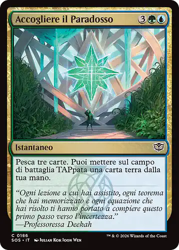 Embrace the Paradox - sos Spoiler