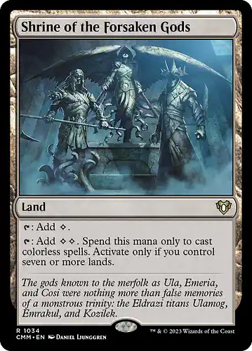Shrine of the Forsaken Gods - cmm Spoiler