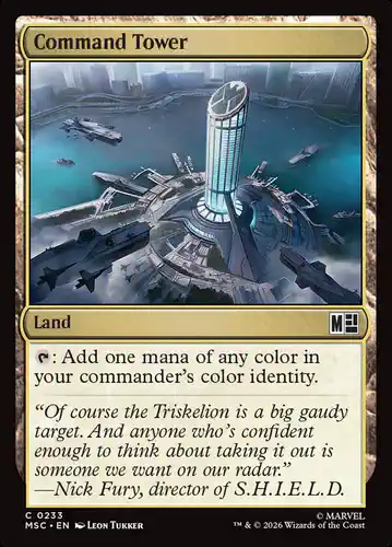 Command Tower - msc Spoiler