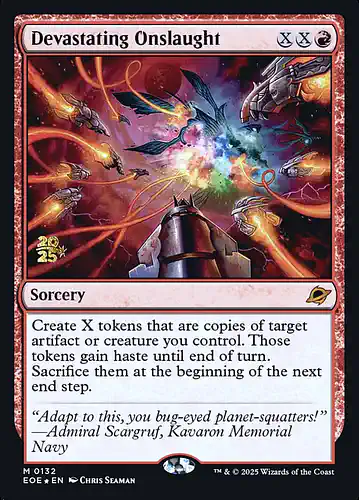 Devastating Onslaught - eoe Spoiler
