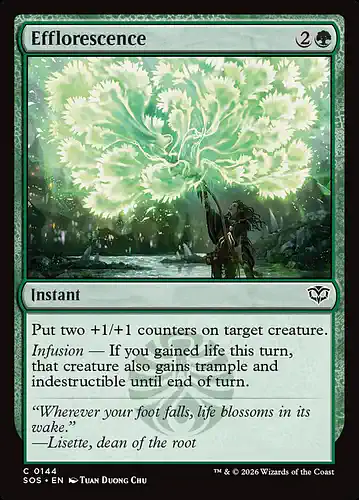 Efflorescence - sos Spoiler