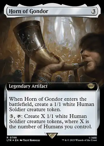 Horn of Gondor - ltr Spoiler
