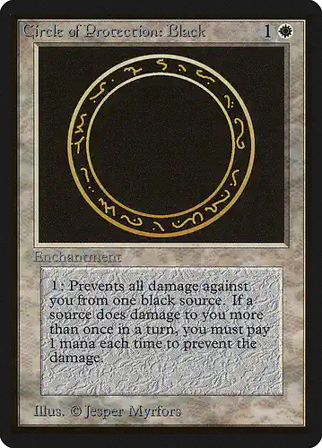 Circle of Protection: Black - leb Spoiler