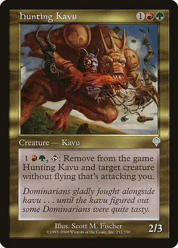 Hunting Kavu - inv Spoiler