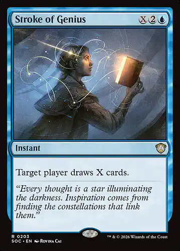 Stroke of Genius - soc Spoiler